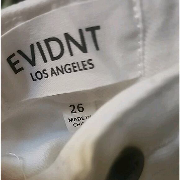 EVIDNT Anthropologie Sz 26 Orsay Slim Jeans Distressed Cuffs Nwt A126 Excellent - Picture 6 of 6